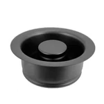 Disposal Flange And Stopper In Matte Black. Fixed Price $39.06.