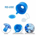 5PCS Gallon Replacemet Water Bottle Snap Cap Anti Splash Peel Off Top 55MM. Fixed Price $7.76.