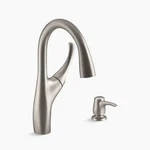 Kohler Mazz R72511-SD-VS Pull-down Sprayer Kitchen Faucet Vibrant Stainless. Fixed Price $219.62.