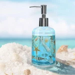 Soap Dispenser With Pump Acrylic W/nature Seashell Handmade Bathroom. Fixed Price $30.79.
