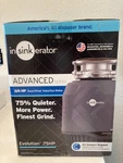 Garbage Disposal- Insinkerator Advanced Series 3/4 Hp. Fixed Price $170.00.