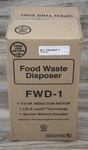 Insinkerator FWD-1 Food Waste Disposer 1/3 Hp + Lift & Latch Technology. Fixed Price $70.54.