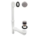 Westbrass A593244-07 14" X 1-1/2" White Tubular Bathtub Waste & Overflow Asse.... Fixed Price $36.78.