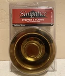 Simpatico 30155P Stopper & Flange Set - Polished Pvd Fits Insinkerator New. Fixed Price $24.99.