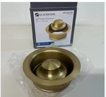 New Glacier Bay Garbage Disposal Rim And Stopper Stainless Steel Matte Gold. Fixed Price $19.95.