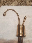 Insinkerator Tuscan Indulge F-GN2215-BB Hot Water Dispenser Fauc -brushed Bronze. Fixed Price $320.00.
