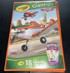 Crayola Disney 2013/14 Planes Jake Neverland Pirates Giant Coloring Books New. Fixed Price $21.00.