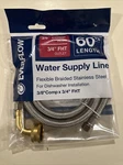 Connector Connects Dishwasher Water Dishwsher Supply LINE.60 Length. Fixed Price $18.00.