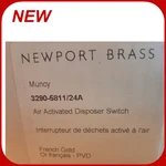 Newport Brass Garbage Disposal Switch Kit R9. Fixed Price $139.95.