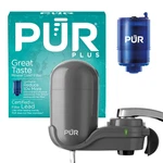 Plus Vertical Faucet-mount Water Filtration System, Lead-reducing Filter, Easy. Fixed Price $47.99.