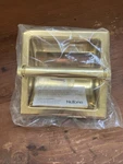 Nutone Recessed Toilet Paper Holder- Gold Brass Color. Fixed Price $27.95.