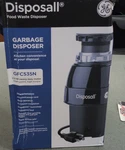 GFC535N 1/2 Hp Continuous Feed Garbage Disposal W/ Power Cord, E-z Mount. Fixed Price $60.00.