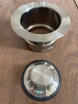 Westbrass - Ez Mount Disposal Flange And Stopper Stainless Steel. Fixed Price $35.00.