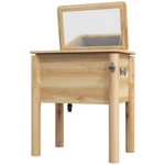 Wooden Outdoor Cooler, Beverage With Bottle Opener For Backyard Deck Pool. Fixed Price $151.99.