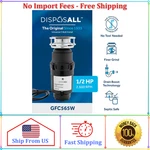 GFC565W Disposall Continuous Feed 1/2 Hp Motor Garbage Disposer. Fixed Price $119.99.