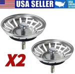 Stainless Steel Home Kitchen Sink Drain Stopper Basket Strainer Waste Plug Lot. Fixed Price $34.58.