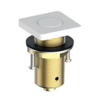 All Brass Square Air Switch Button White For Sink Top Garbage Disposal. Fixed Price $47.34.