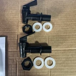 2 Pcs Replacement Cooler Faucet, Reusable Spigot Spout Water Beverage Lever Pour. Fixed Price $5.00.
