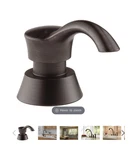 New Delta Soap / Lotion Dispenser In Venetian Bronze - RP50781RB. Fixed Price $69.99.