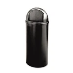 Rubbermaid? Commercial Marshal Classic Container, Round, Polyethylene, 25GAL, Bl. Fixed Price $431.13.