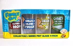 Family Guy Collector Series Pint Glass 4-PACK Stewie Griffin Icup W/ Box. Fixed Price $27.50.