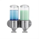 Simplehuman Wall Mount Pumps, Twin 15 Fl. Oz. Shampoo & Soap Dispenser. Fixed Price $286.84.