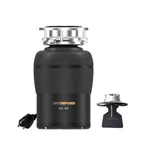 Quiet 3/4 Hp Kitchen Sink Garbage Disposal - Stainless Steel, Easy Install, Cont. Fixed Price $265.99.