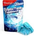 12PC Septic Tank Treatment Dissolvable Enzyme Packs Odor Waste Grease Control. Fixed Price $19.28.