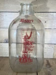 Vintage Wanzer Gallon Dairy/milk Glass Bottle Chicago, Ill. Water Tower Eagle. Fixed Price $39.99.