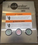 Insinkerator 15259A Panel Control MRS-15 208/230V Disposer Switch 1/2 -2 Hp. Fixed Price $690.00.