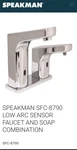 Speakman SFC-8790 Sensor Activated Low Arc Chrome Faucet & Soap Dispenser. Fixed Price $130.00.