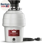 Garbage Disposal For Kitchen Sink With Power Cord, Food Waste Disposer, L-3200. Fixed Price $172.45.
