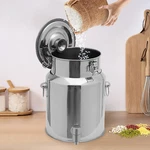 Beverage Drink Dispenser 304 Stainless Steel Milk Can Transport Barrel. Fixed Price $53.24.