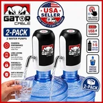 2-PACK Water Bottle Pump Electric Automatic Dispenser 5 Gallon Usb Rechargeable. Fixed Price $21.99.