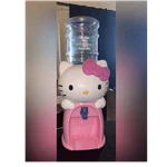 Sanrio Hello Kitty Pink Countertop Cold Water Dispenser. Fixed Price $40.00.