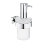 Grohe Essentials Cube Soap Dispenser With Holder Accessories Bathroom. Fixed Price $128.17.