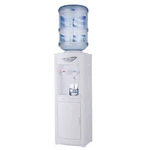 5 Gallon Top Loading Hot & Cold Water Dispenser Cooler W/ Storage Cabinet. Fixed Price $104.99.