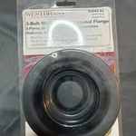 Westbrass 3-BOLT Mount Deep Sink Disposal Flange Matte Black R2082-62. Fixed Price $21.00.