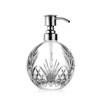 Soap With Pump, Crystal Glass Lotion Dispenser, Bathroom And Kitche.... Fixed Price $35.30.