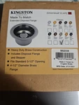 Kingston Extended Disposal Flange BS2008. Fixed Price $49.99.
