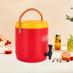 Stainless Steel Drink Dispenser Hot Cold Insulated Beverage W Faucet. Fixed Price $56.62.