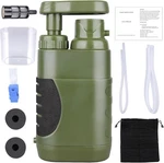 Portable Hand Pump Water FILTER,100000GALLONS Camping Survival. Fixed Price $49.99.