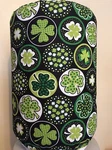 St Patrick's Clover Circle 5 Gallon Water Cooler Bottle Cover Kitchen Decoration. Fixed Price $16.99.