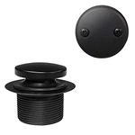 Westbrass D93-2-62 1-1/2" Tip-toe Bathtub Drain Plug Trim Set Two-hole Overflow. Fixed Price $9.99.