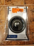 Glacier Bay Garbage Disposal Rim And Stopper - Stainless Steel With Matte Black. Fixed Price $6.00.
