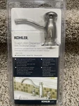 Kohler 1894-C-SN Traditional 16 Ounce Soap/lotion Dispenser Polished Nickel. Fixed Price $50.00.