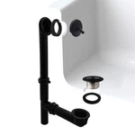 Westbrass A592144-62 1-1/2" X 14" Black Poly Tubular Bath Waste & Overflow As.... Fixed Price $45.78.