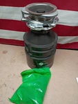 Kinsinkerator Badger 500, 1/2 Hp Continuous Feed Kitchen Garbage Disposal, Ob,. Fixed Price $71.24.