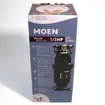 Moen Lite Series GXP33C Pro - 1/3 Hp Continuous Feed Garbage Disposal Nib. Fixed Price $68.89.
