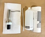 Franke SD2480 Built-in-counter Soap/lotion Dispenser Satin Nickel, New!. Fixed Price $174.99.